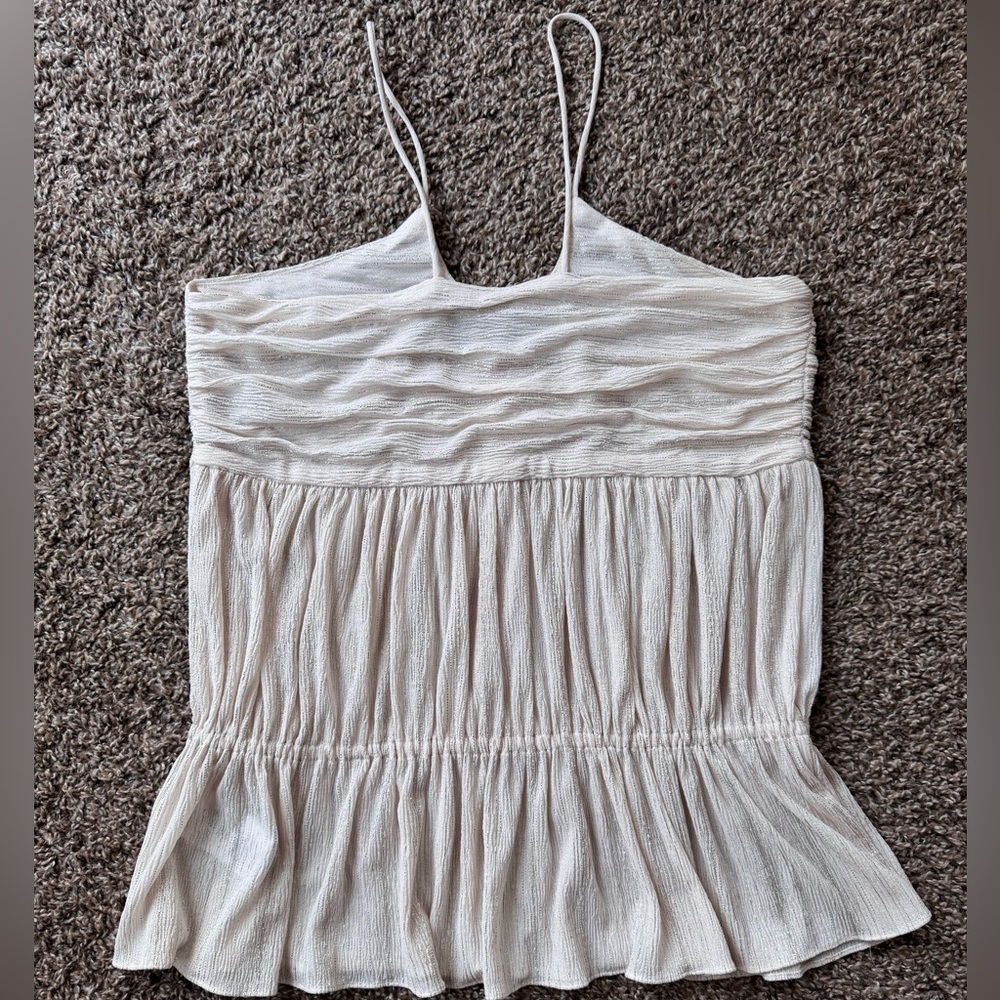 IRO Paris Surry Ruched Camisole Size 36 (US 4) - Picture 15 of 16